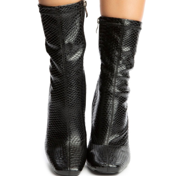 Azalea Wang Edit Bootie Black 8.5M - Picture 4 of 5